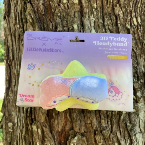THE CRÈME SHOP x Little Twin Stars - Dream Star 3D Teddy Headyband 🆕 - Picture 6 of 7